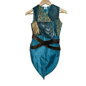 Disney Collection Descendants 3 Uma Costume Sleeveless Tailcoat Jacket Belt 7/8